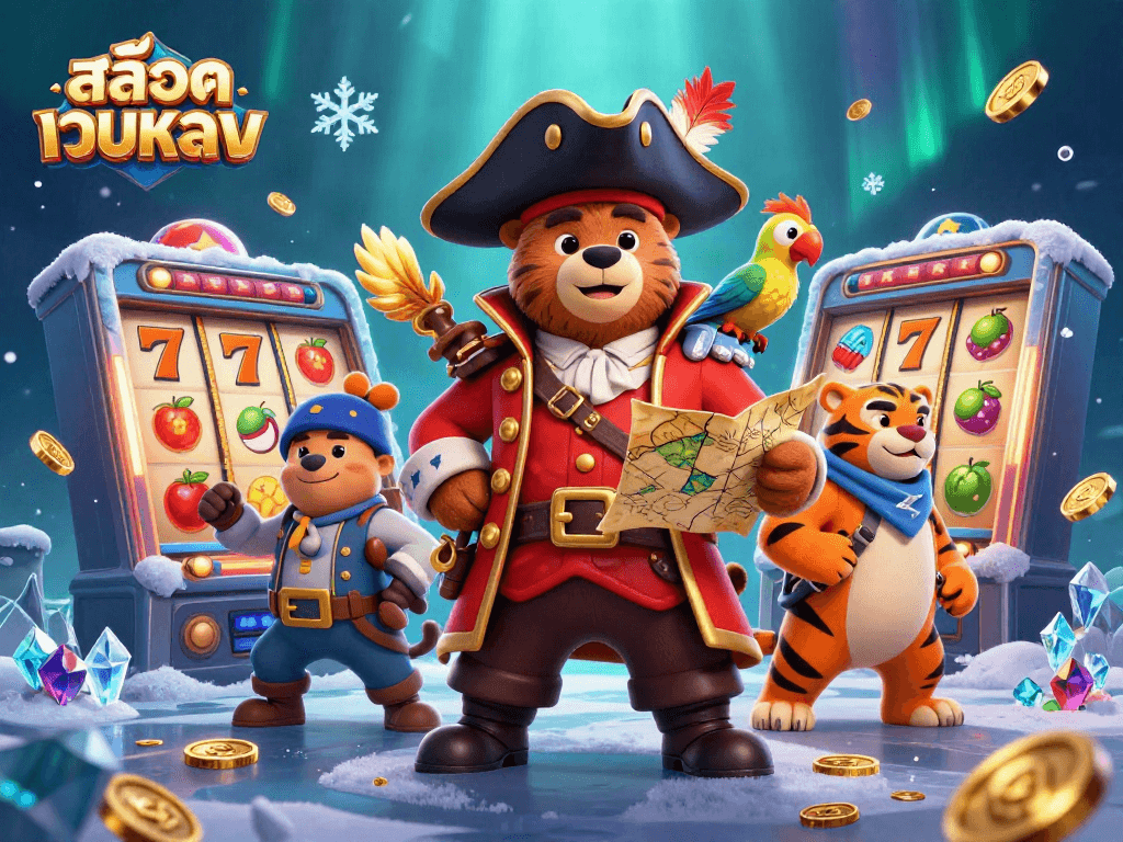 Spin the reels like a pro at สล็อตเว็บตรง with vibrant characters and thrilling casino elements.