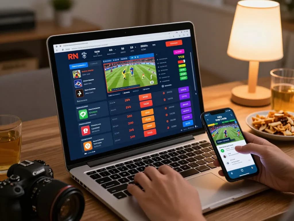 KÈO TRỰC TUYẾN sports betting app displayed on smartphone, enhancing online gambling experience.
