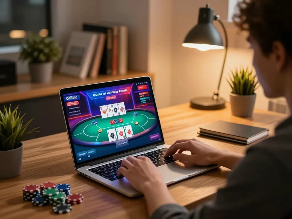 Play poker at trang chu 789win from home, showcasing engaging online play and strategic gaming.