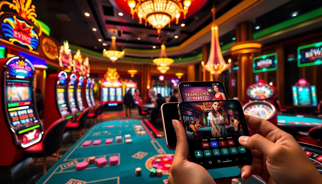 Experience excitement at TRANG CHỦ FEBET with vibrant slot machines and dynamic gameplay.