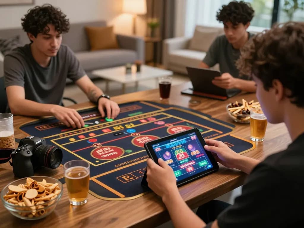 Engaging online gaming moment on Ratu4d with players immersed in gameplay.