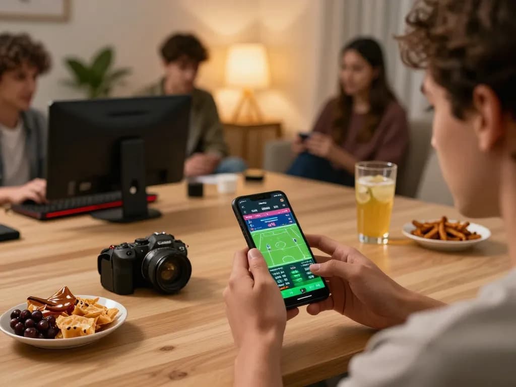 Engaging in exciting betting on Jeetbuzz 88 mobile app, showcasing online gaming atmosphere and sports odds.