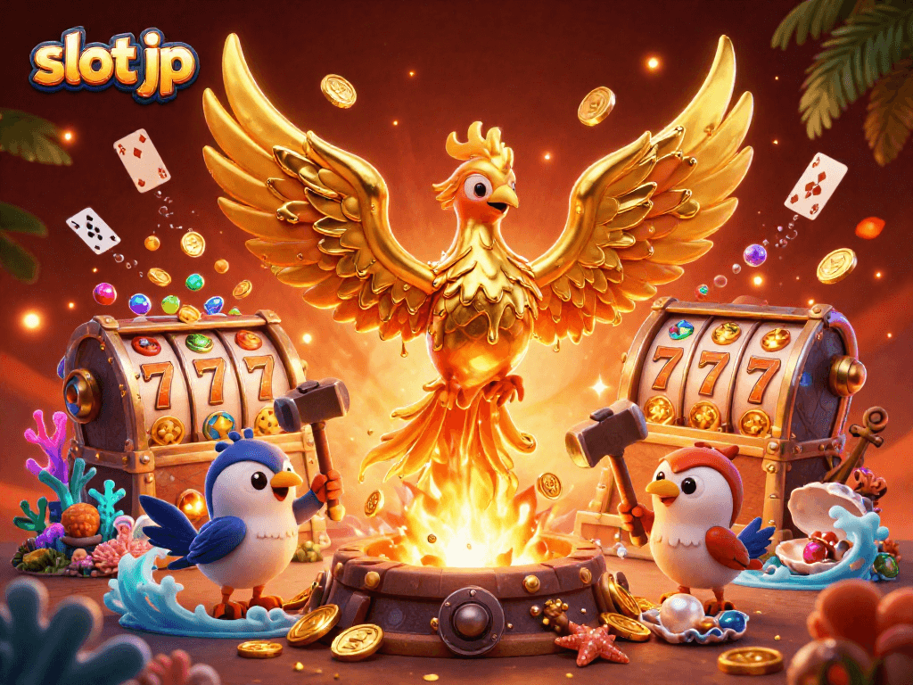 Experience the thrill of winning with slot jp in a vibrant, dynamic casino scene!