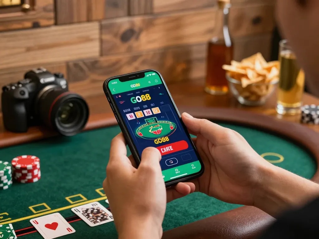 Engage with GO88 live dealer blackjack on your smartphone for an exciting gaming experience