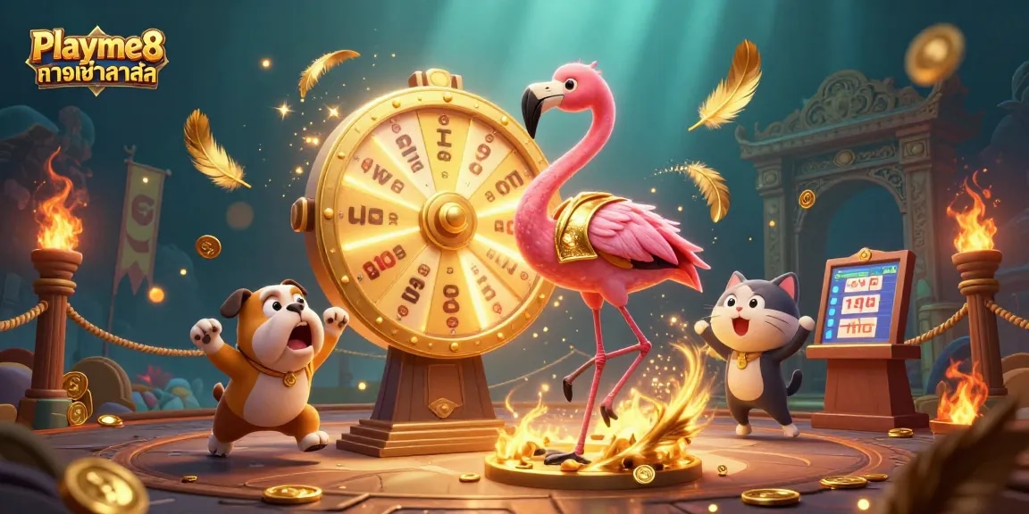เล่นสล็อตออนไลน์กับ Playme8 ทางเข้าล่าสุด ที่เต็มไปด้วยความตื่นเต้นและรางวัลมากมาย