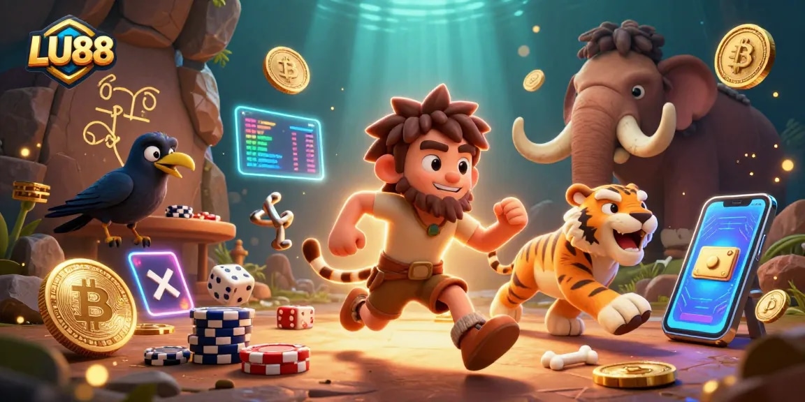 LU88 engages players in a thrilling prehistoric casino adventure with dynamic crypto elements.
