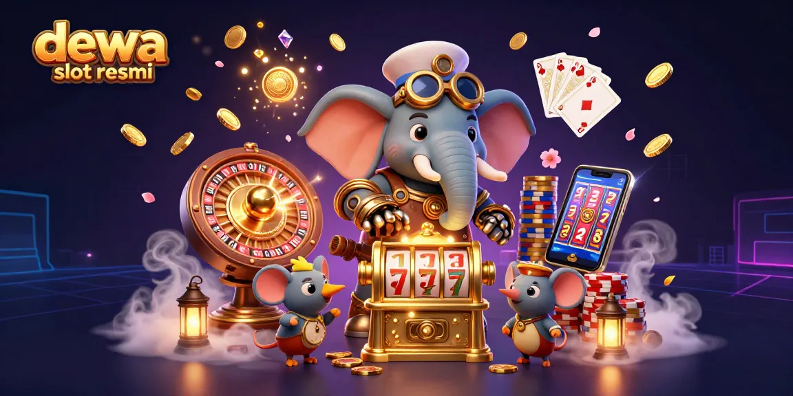 Mainkan dewa slot resmi dengan mesin slot emas dan karakter steampunk yang menawan.