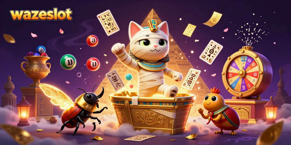 wazeslot brings thrilling excitement with a 3D mummy cat casino adventure filled with games and jackpots.