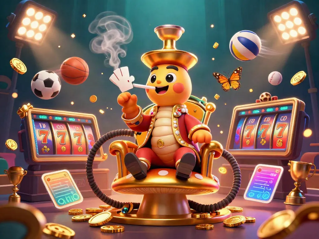 Experience thrilling gameplay with Sunwin as dynamic slot reels and sports elements come alive in an ultra-detailed 3D casino scene.