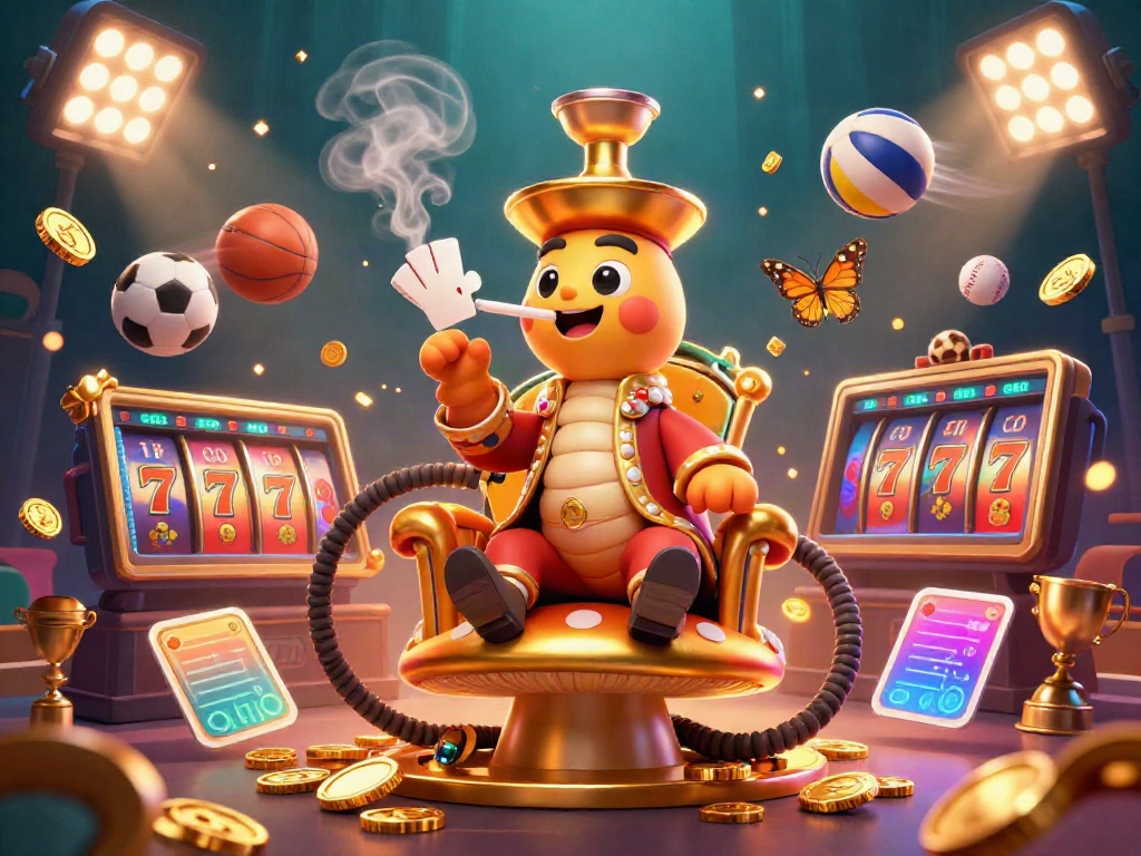 Experience thrilling gameplay with Sunwin as dynamic slot reels and sports elements come alive in an ultra-detailed 3D casino scene.