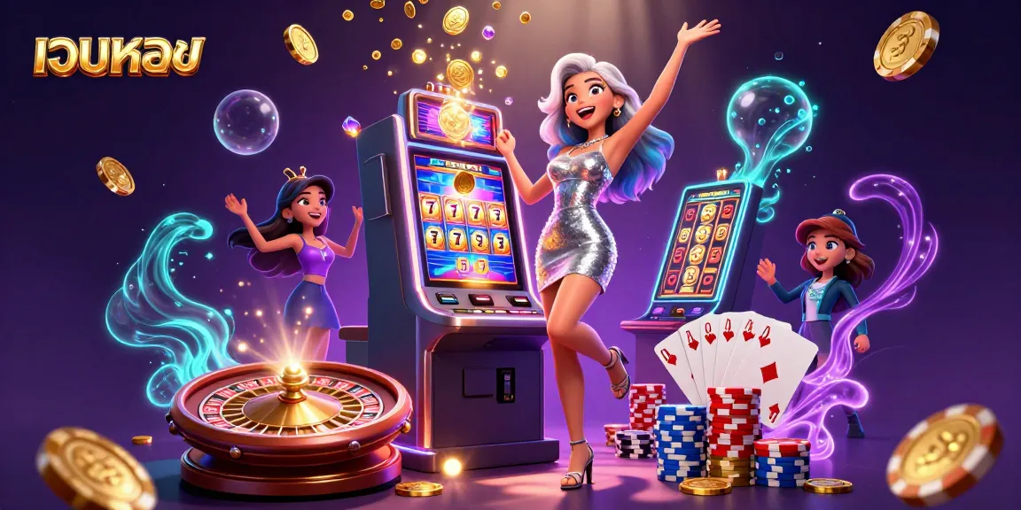 Win big with เว็บตรง and experience the excitement of the jackpot celebrating in a vibrant casino atmosphere