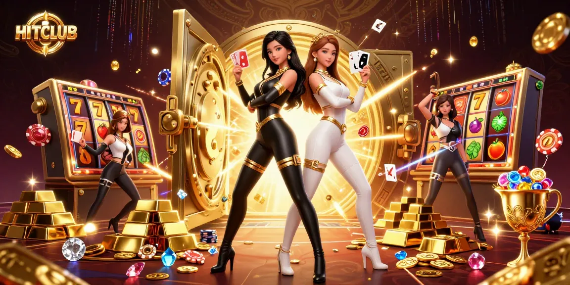 Experience HITCLUB with dynamic action, vibrant characters, and stunning casino elements.