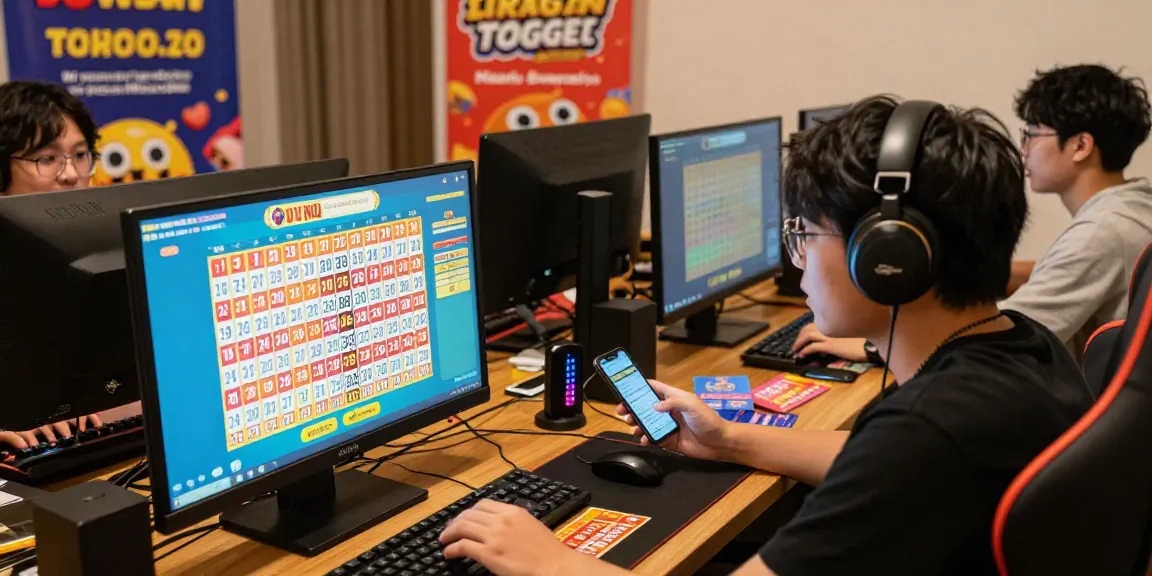 JURAGAN TOGEL: Pemain bersemangat menonton hasil undian togel langsung di rumah.