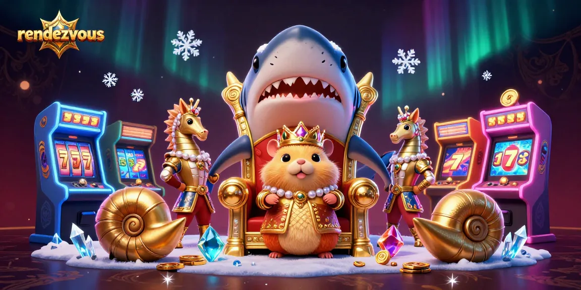 Permainan jackpot super menarik di rendezvous dengan raja hamster emas dan penjaga seahorse.