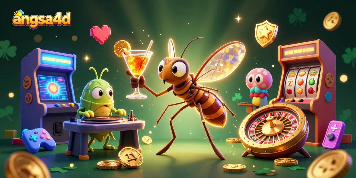 Experience the thrill of playing at angsa4d with vibrant slot games and futuristic casino elements.