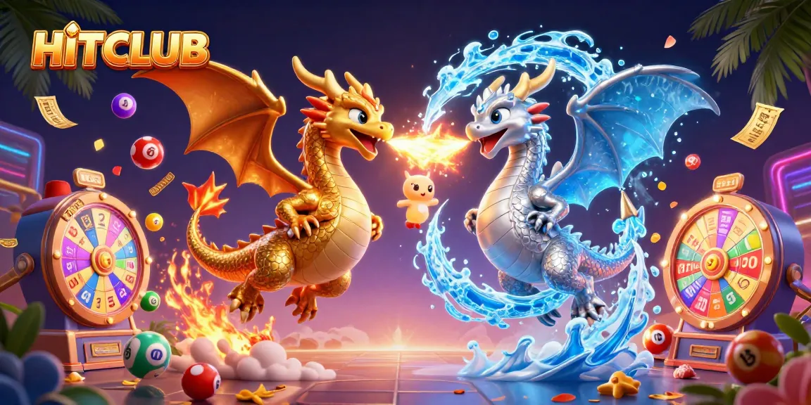 Engage with HITCLUB’s thrilling casino experience featuring dynamic lottery elements and magical dragons.