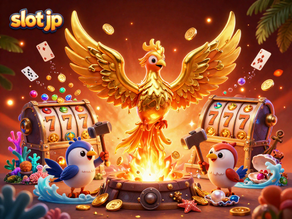 Experience the thrill of winning with slot jp in a vibrant, dynamic casino scene!