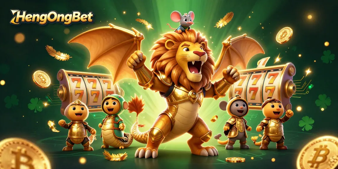 Engage with thrilling slot action at HengOngBet's vibrant online casino adventure.