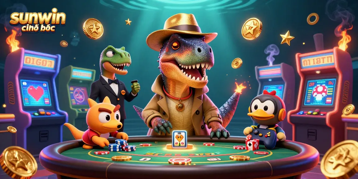 Join the excitement at sunwin chính thức as a velociraptor card counter tries to blend in at the blackjack table.
