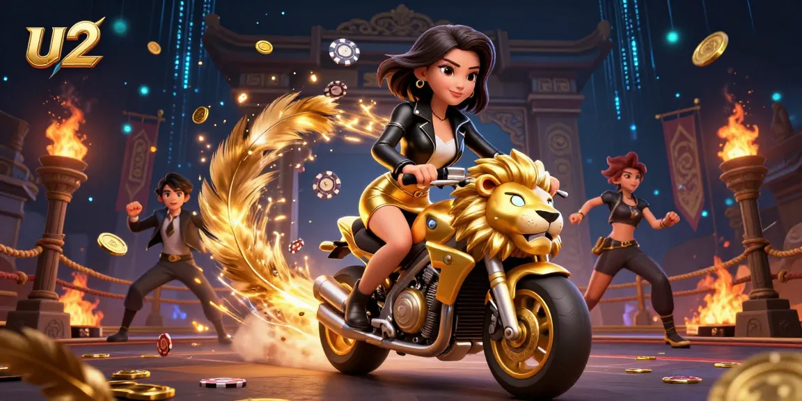 Experience thrilling gaming with U2 casino action featuring vibrant elements and engaging characters.