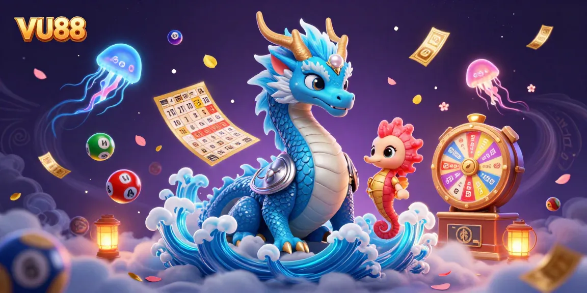 Spin and win thrilling games at VU88, showcasing colorful lottery balls and vibrant prizes!