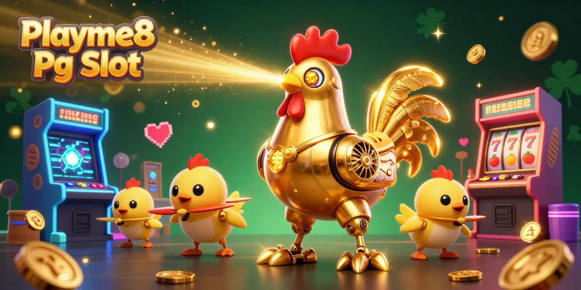 เล่น Playme8 Pg Slot บนเครื่องสล็อตในภาพ 3D สนุกสนานและเต็มไปด้วยสีสัน