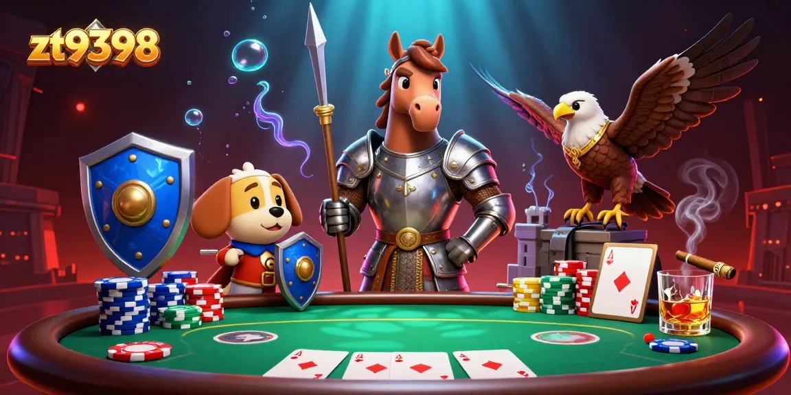 Engage in thrilling poker action at zt9398 with stacked chips and winning hands.