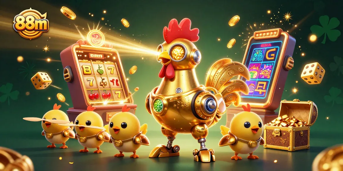 Engage in thrilling casino action with 88m's dynamic scenes of winning moments and jackpot celebrations.