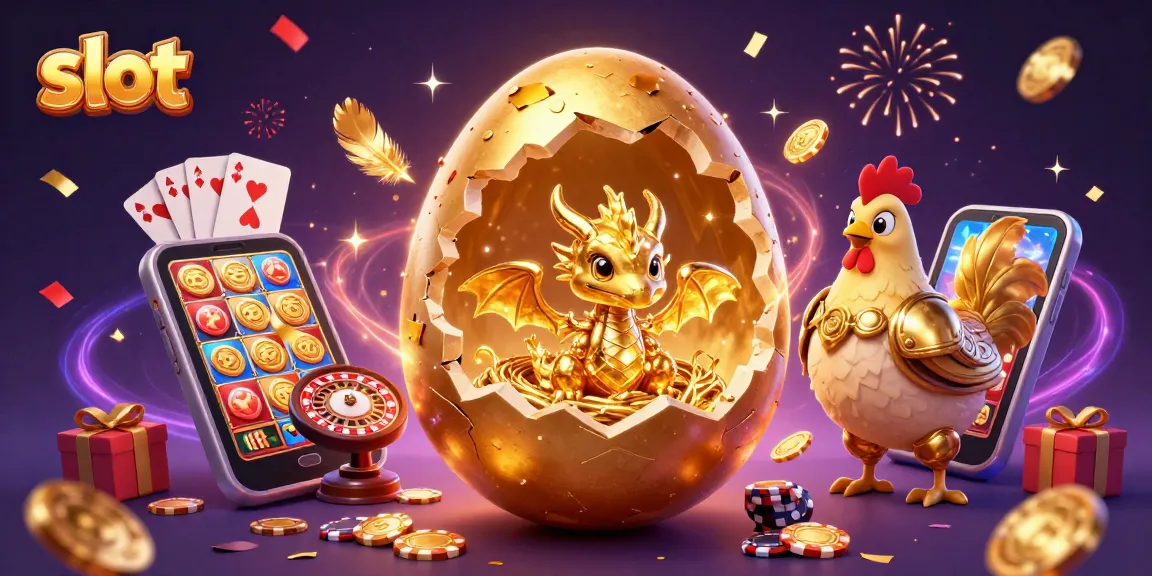 Menangkan slot dengan desain kasino dan naga emas yang menggemparkan permainan di WSLOT888.