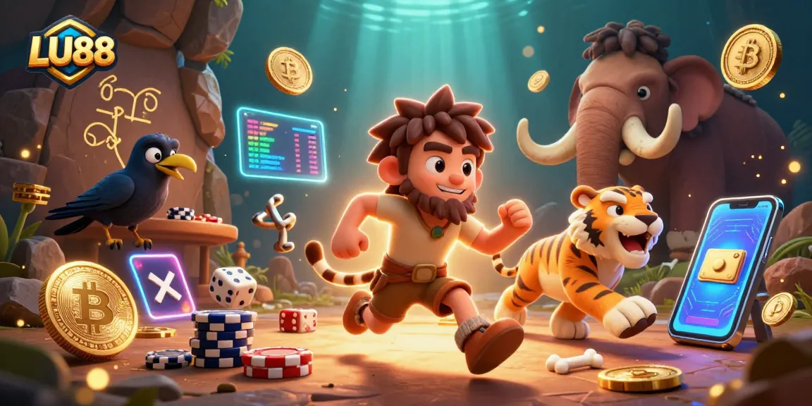 LU88 engages players in a thrilling prehistoric casino adventure with dynamic crypto elements.