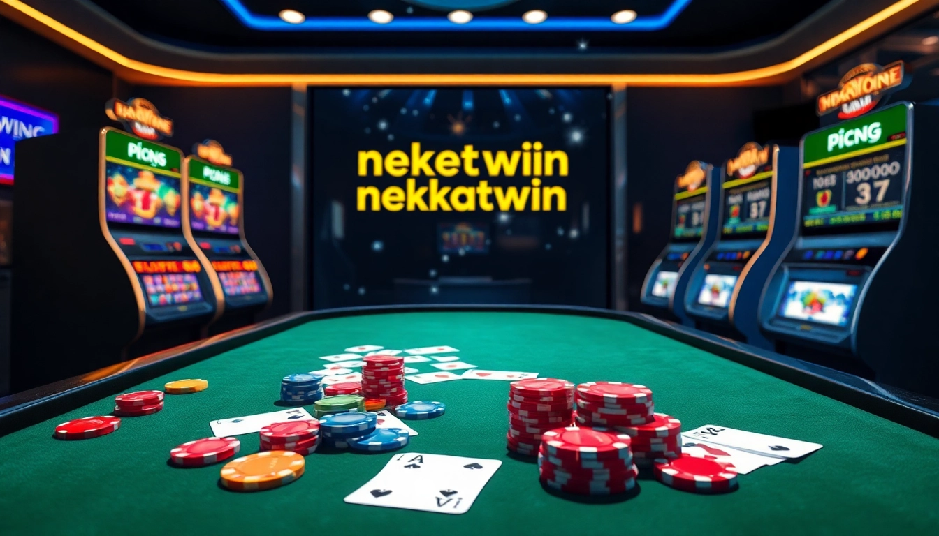 Experience thrilling gameplay at NEKATWIN with an enticing link alternatif nekatwin visually embodied through dynamic slot machine action.