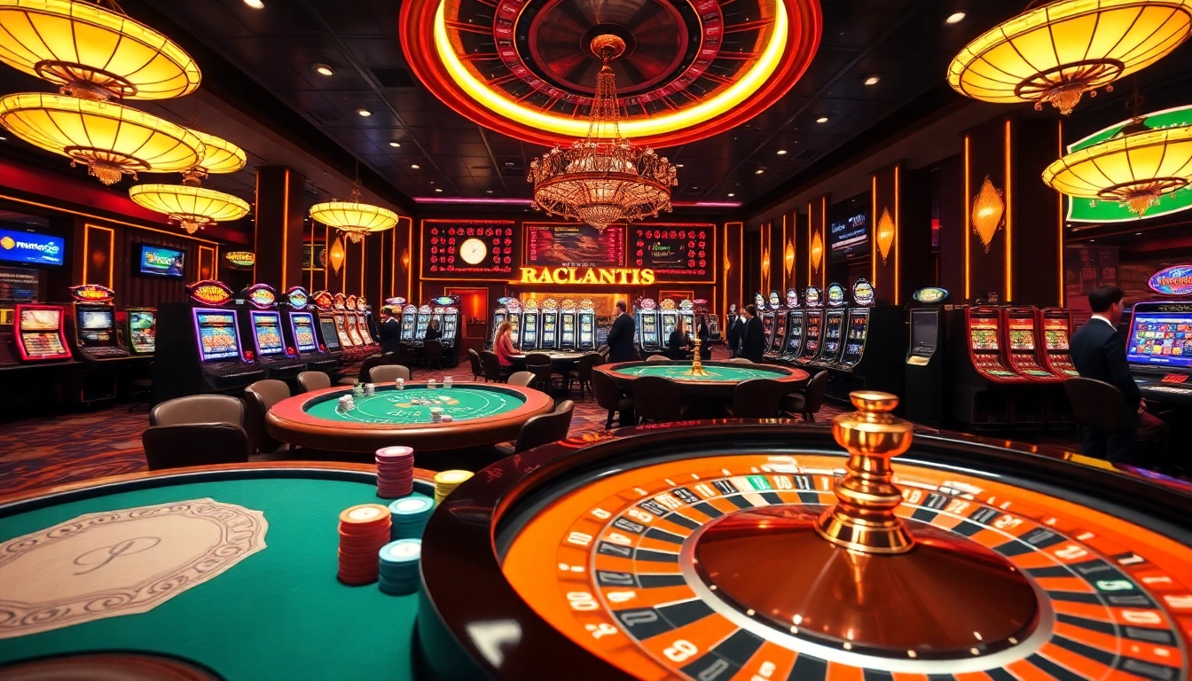 Experience thrilling gameplay with mmoo at a luxurious casino table filled with excitement.