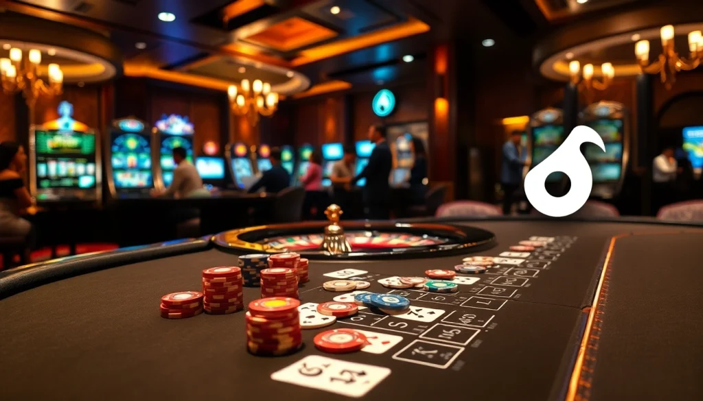 Exciting casino scene featuring blackjack, roulette, and hidden wiki tor elements for online gambling enthusiasts.