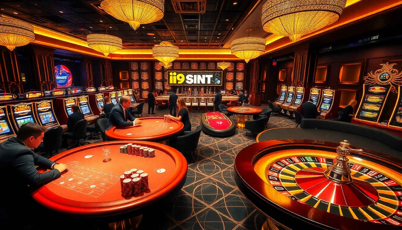 Engage with i9bet's thrilling casino experience featuring vibrant games and professional gambling tables.