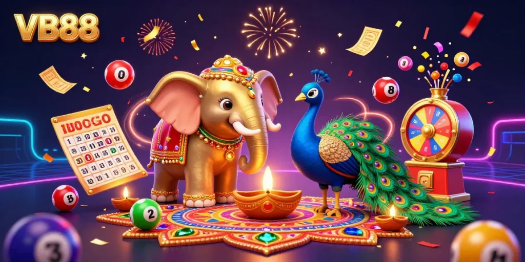 Experience vibrant gameplay at VB88 with lively characters and a dynamic casino atmosphere.
